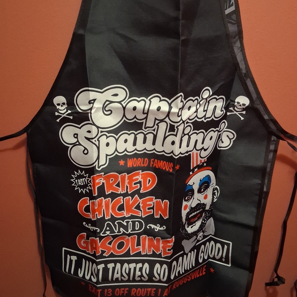 Captain Spaulding's Apron with Graphic Print